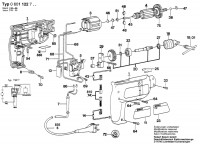 Bosch 0 601 122 762 ---- Drill Spare Parts